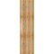 Ekena Millwork Joined Board-n-Batten Shutters w/Z-Bar, Rough Sawn Western Red Cedar, 16 1/8W x 61H, PR RBJ06Z16X061RWR - alternate 5